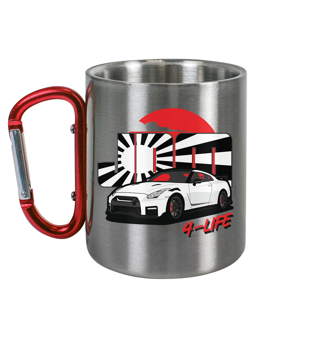 JDM4-Life "Rim" Teddy - Edelstahl Tasse