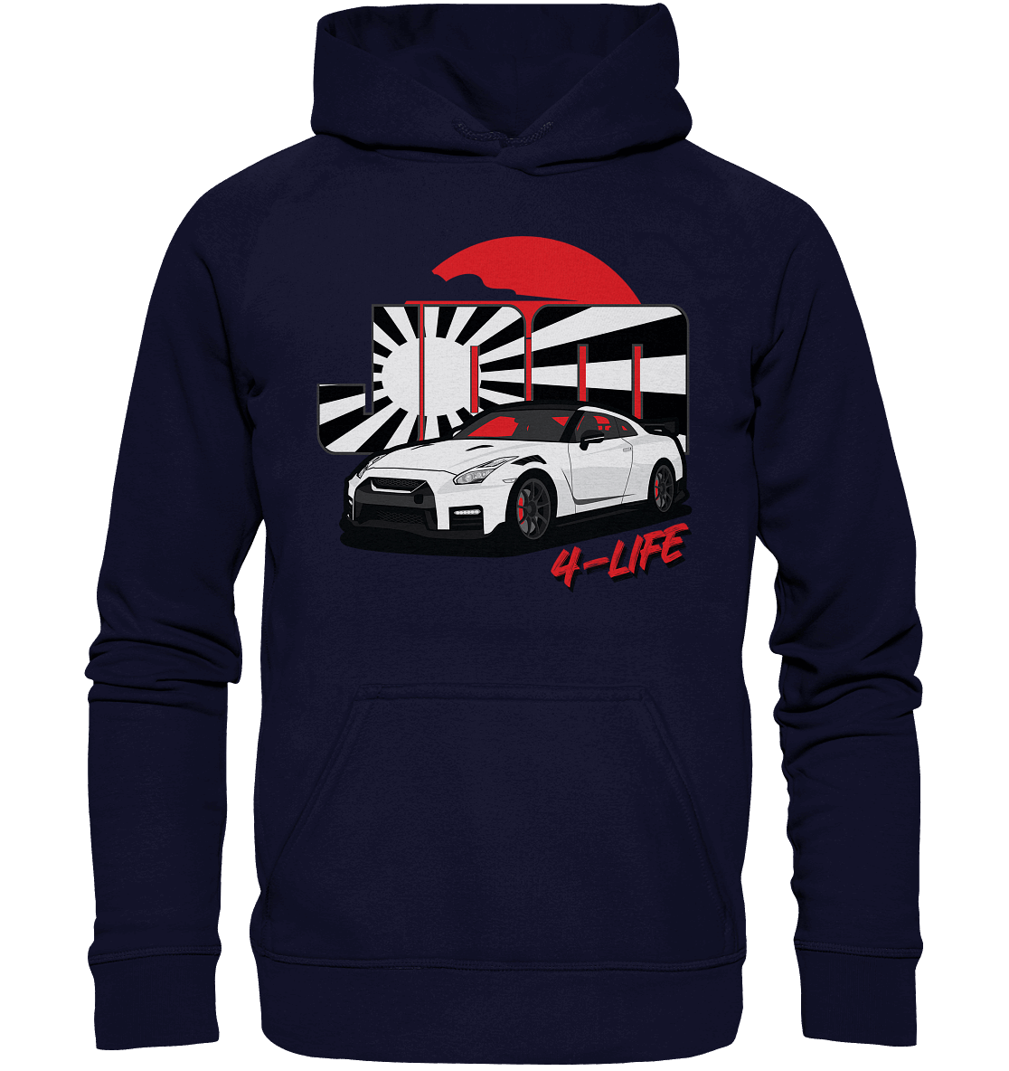 JDM4-Life R35 Merch - Basic Unisex Hoodie