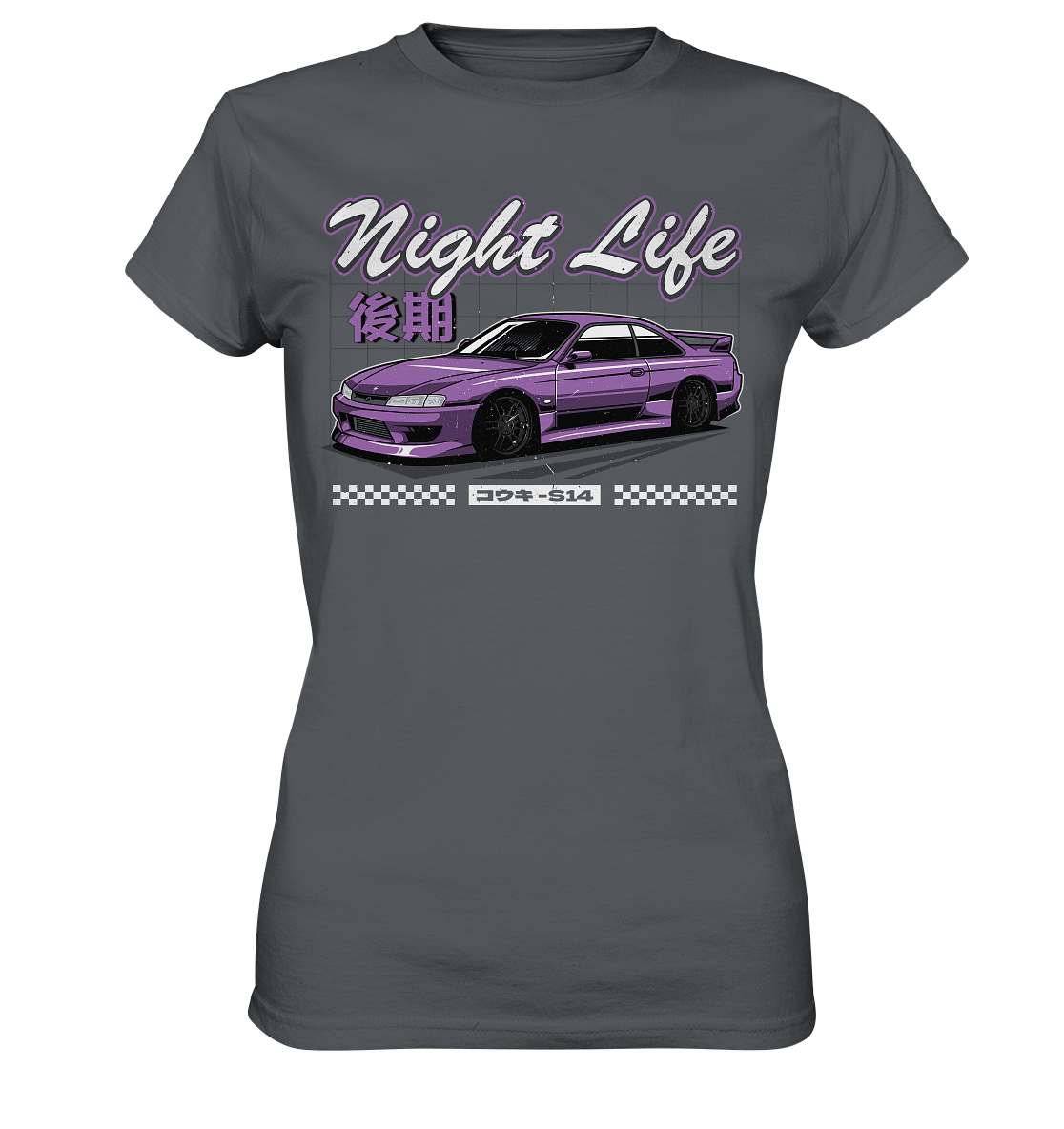 Silvia S14 "Night Life" - Ladies Premium Shirt