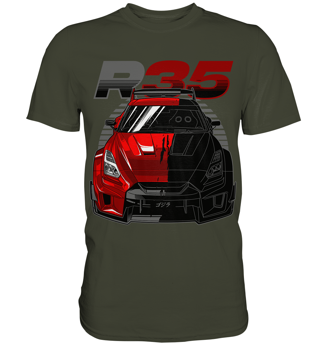 R-35 2 Face - Premium Shirt