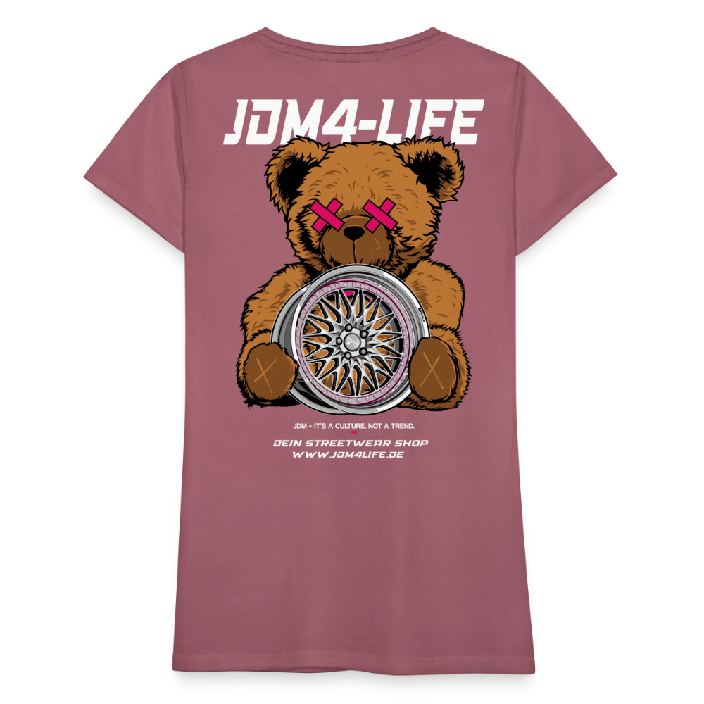 Frauen Premium T-Shirt Promo Shirt - Malve