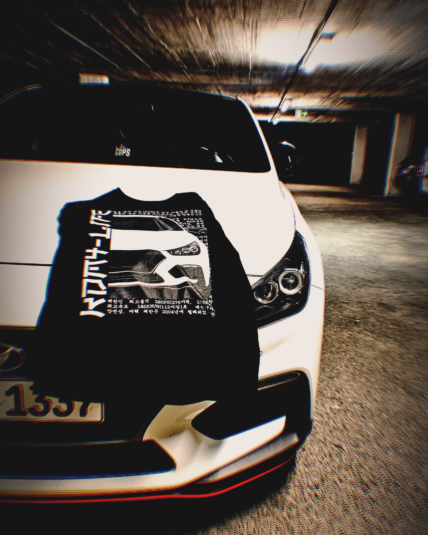 I30N Front White - Premium Shirt
