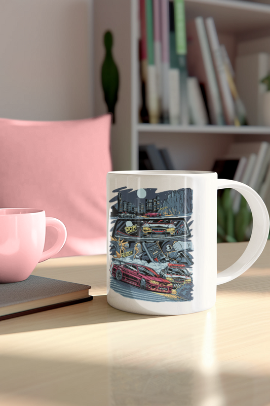 JDM4-Life Comic Pursuit - Tasse glossy