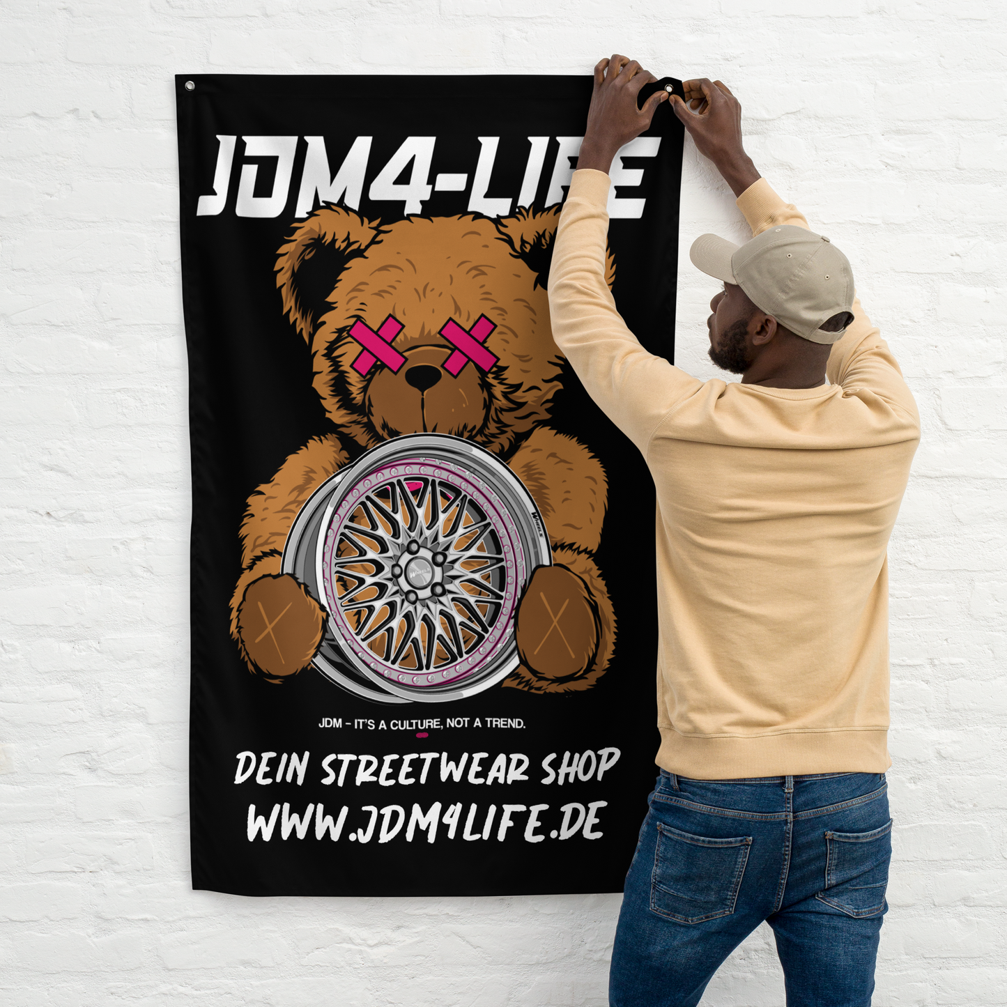Fahne JDM4-Life