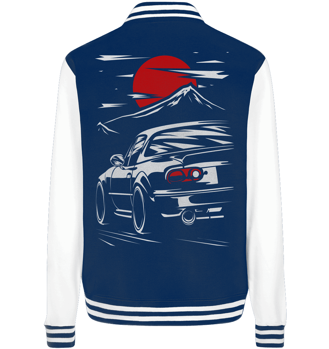 MX-5 Sunset Sketch - College Jacket
