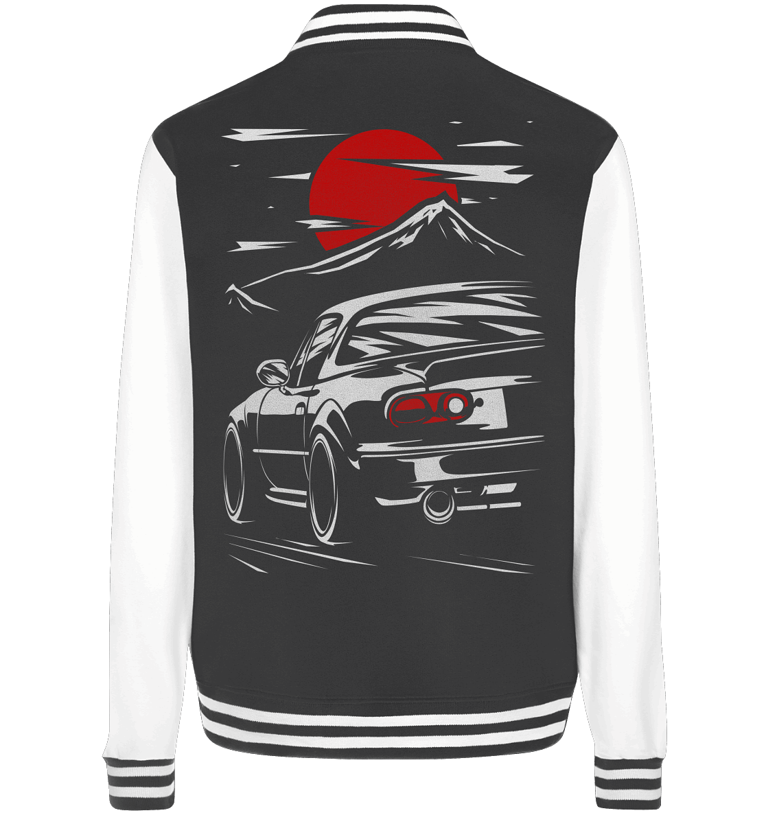 MX-5 Sunset Sketch - College Jacket