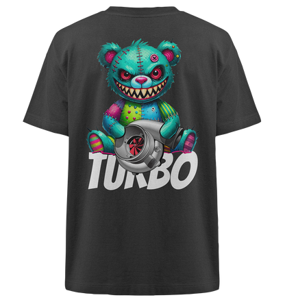 Zombie Turbo Teddy - Heavy Oversized Organic Shirt