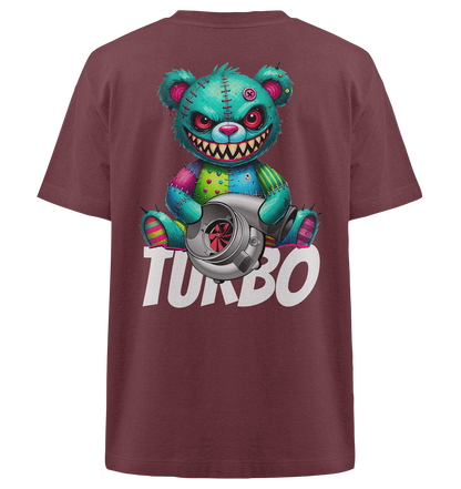 Zombie Turbo Teddy - Heavy Oversized Organic Shirt