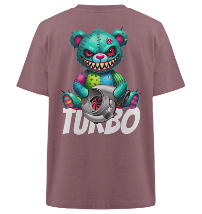 Zombie Turbo Teddy - Heavy Oversized Organic Shirt