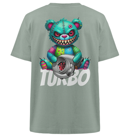 Zombie Turbo Teddy - Heavy Oversized Organic Shirt