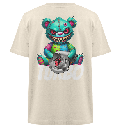 Zombie Turbo Teddy - Heavy Oversized Organic Shirt