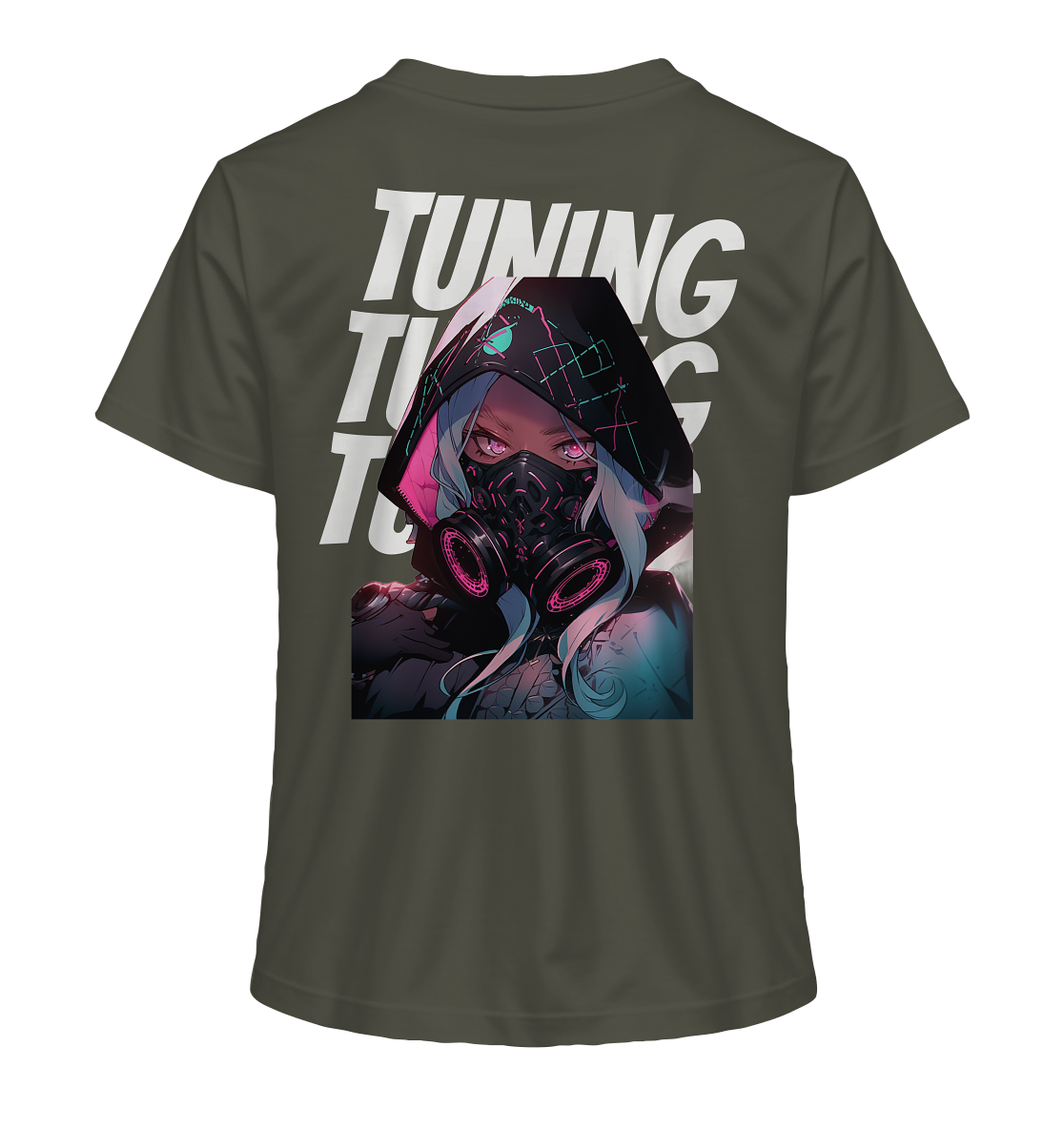 Anime Tuning Girl - Ladies Organic Shirt