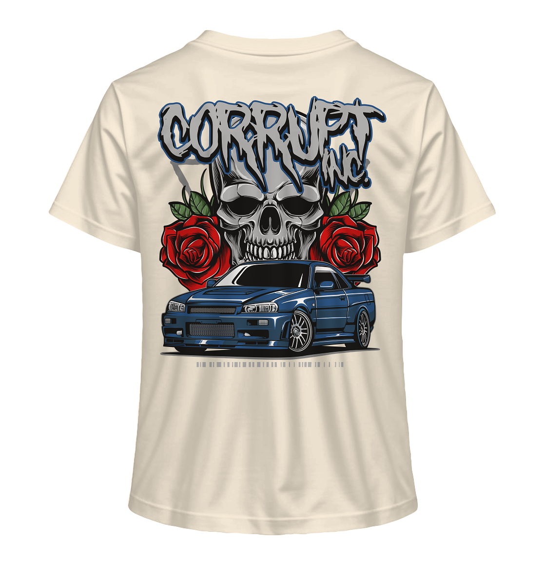 R34 dark night  - Ladies Organic Shirt