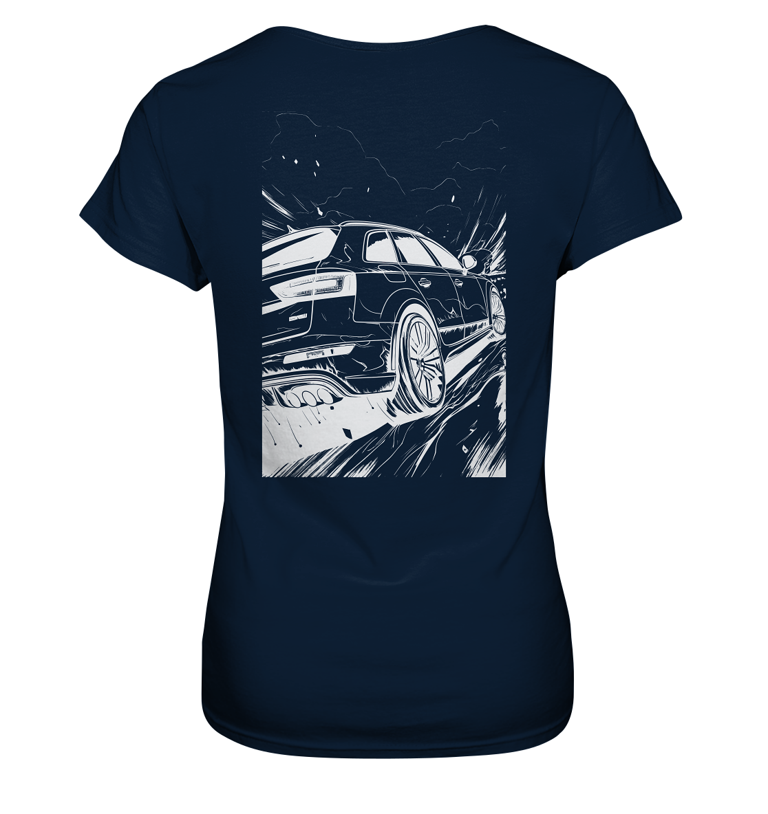 RS4 RS6 Back - Ladies Premium Shirt