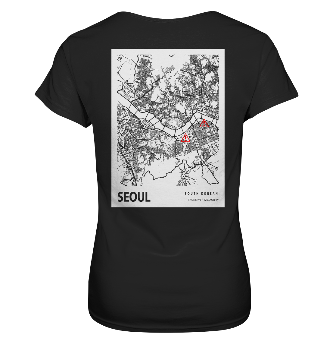 SEOUL Standorte  - Ladies Premium Shirt