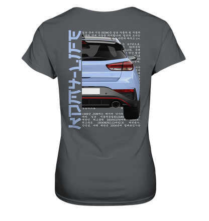 I30N Back Performance Blue - Ladies Premium Shirt