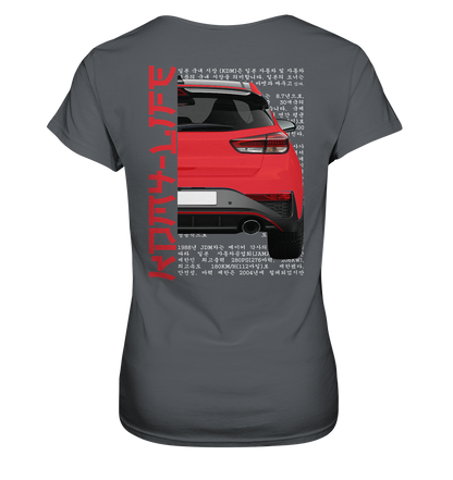 I30N Back Red - Ladies Premium Shirt
