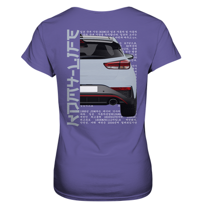 I30N Back Grey - Ladies Premium Shirt
