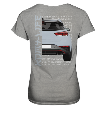 I30N Back Grey - Ladies Premium Shirt