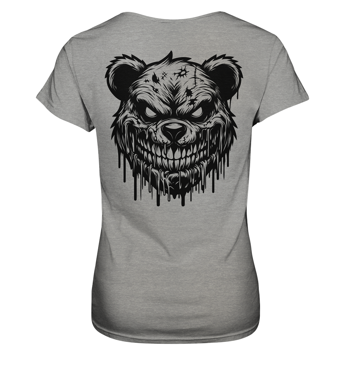 The Zombie Bear  - Ladies Premium Shirt