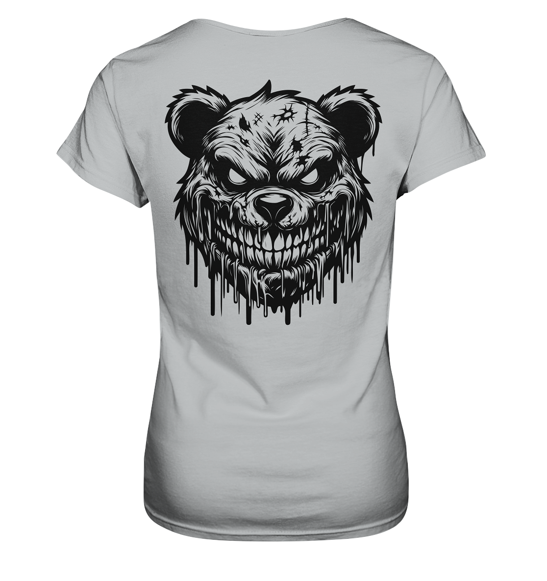 The Zombie Bear  - Ladies Premium Shirt
