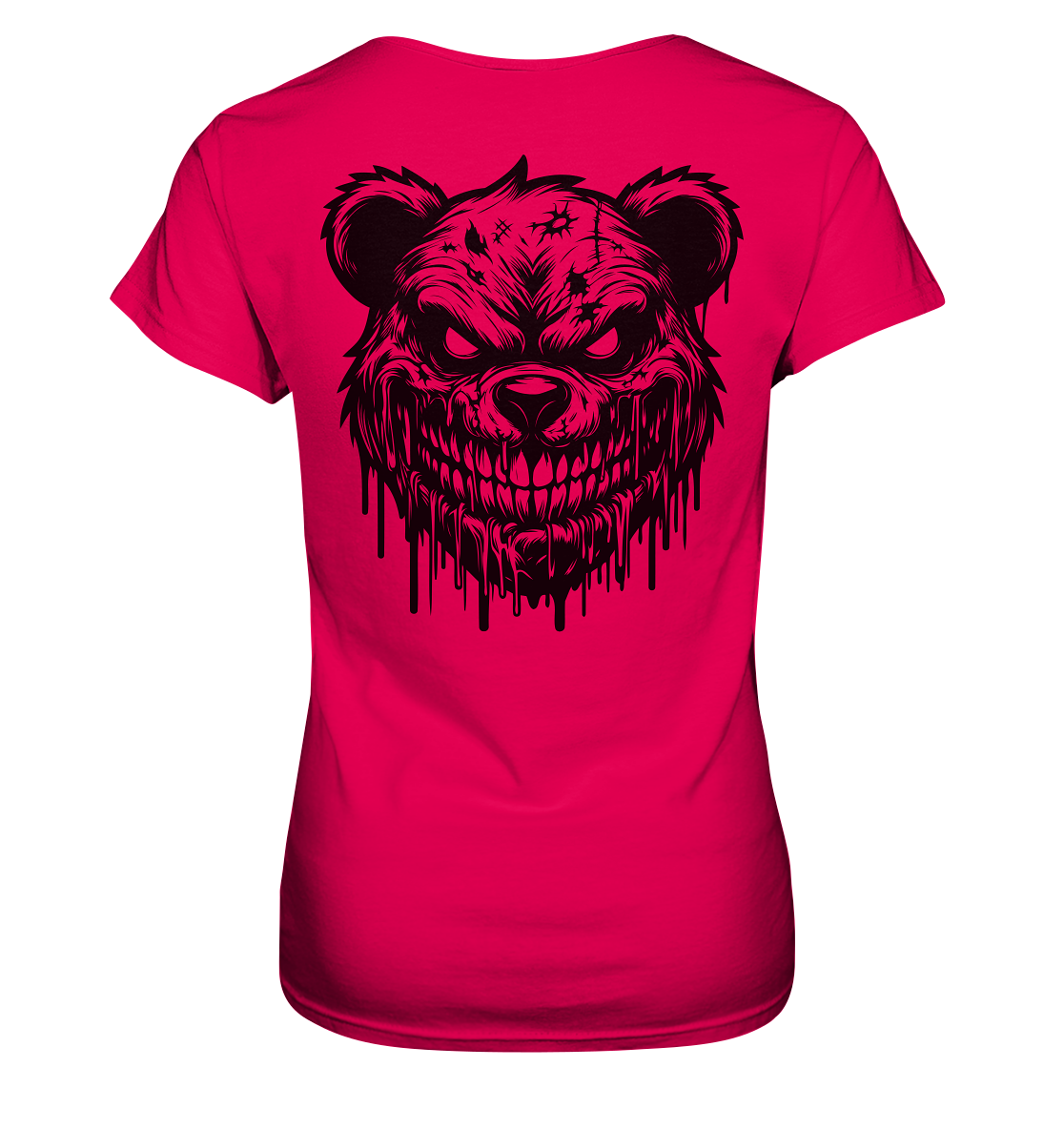 The Zombie Bear  - Ladies Premium Shirt