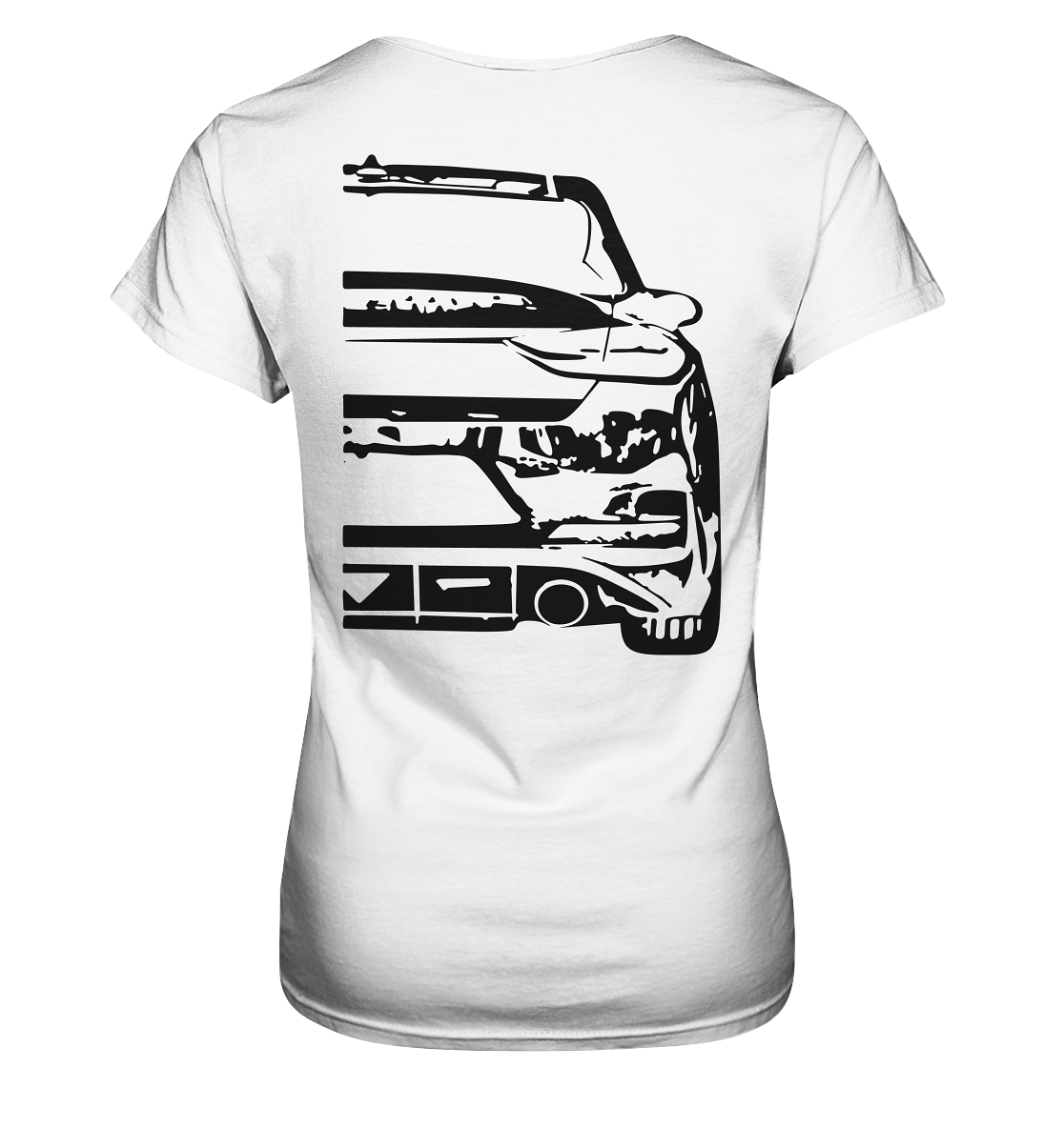 Fastback Heck  - Ladies Premium Shirt