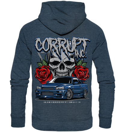 R34 dark night  - Organic Fashion Hoodie