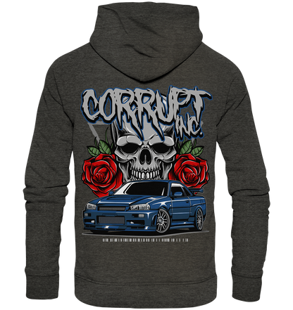 R34 dark night  - Organic Fashion Hoodie
