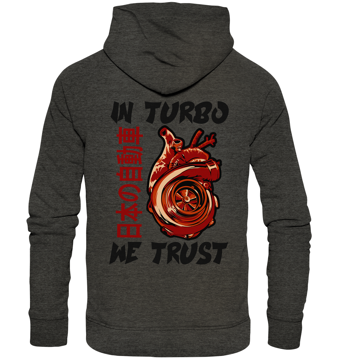 In Turbo We Trust - Organic Hoodie