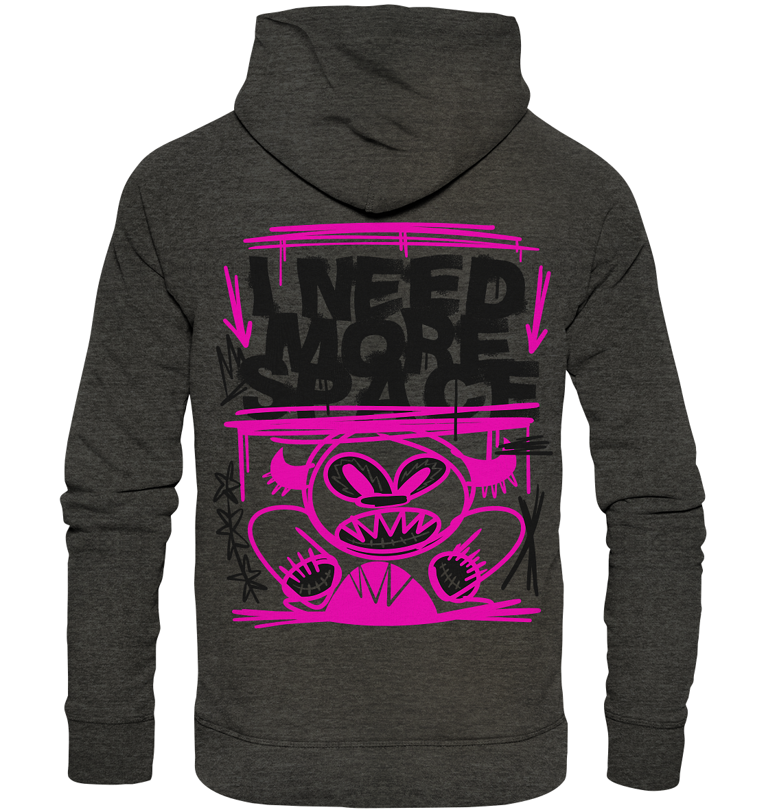 Need more space - Organic Hoodie