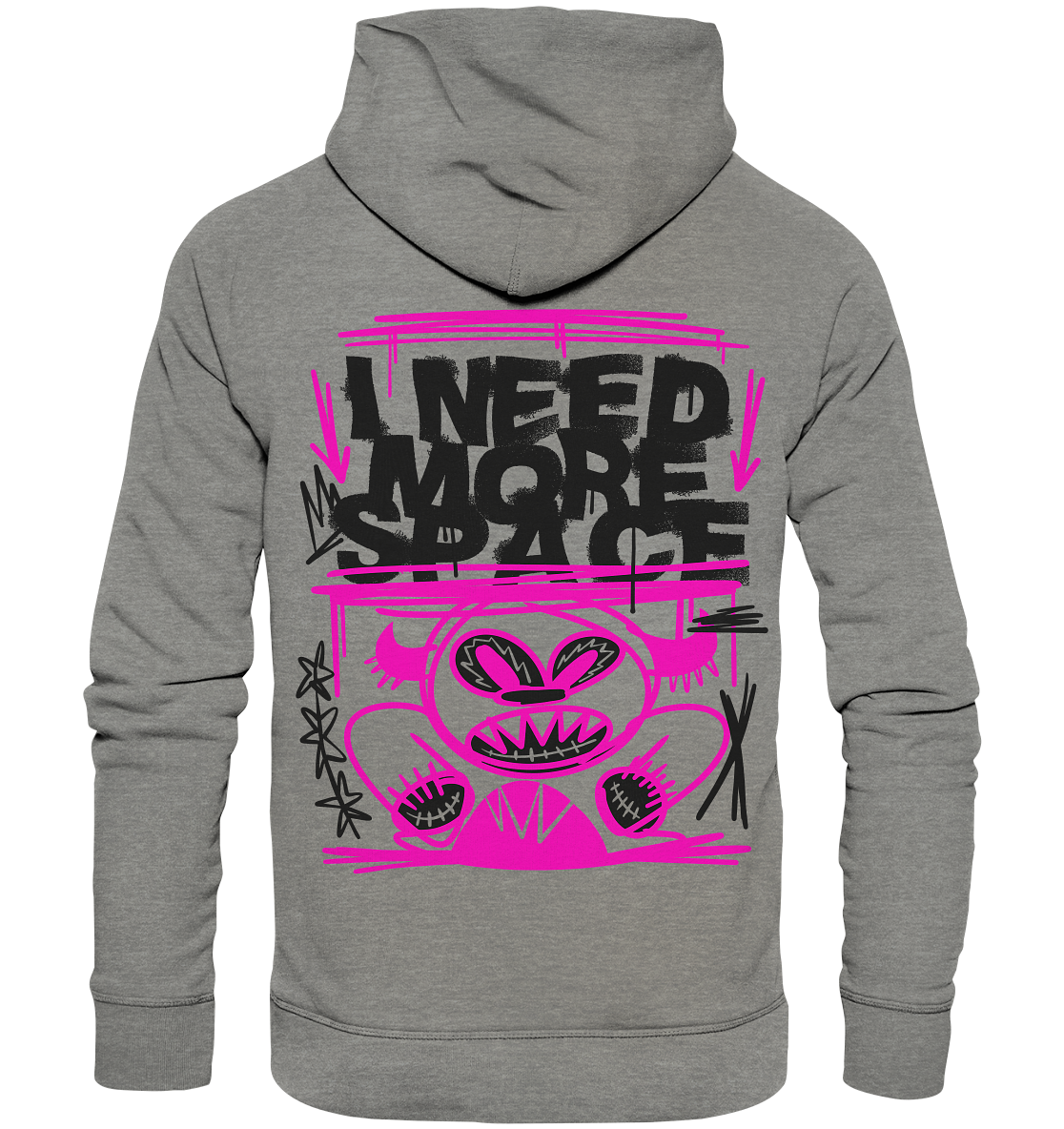 Need more space - Organic Hoodie