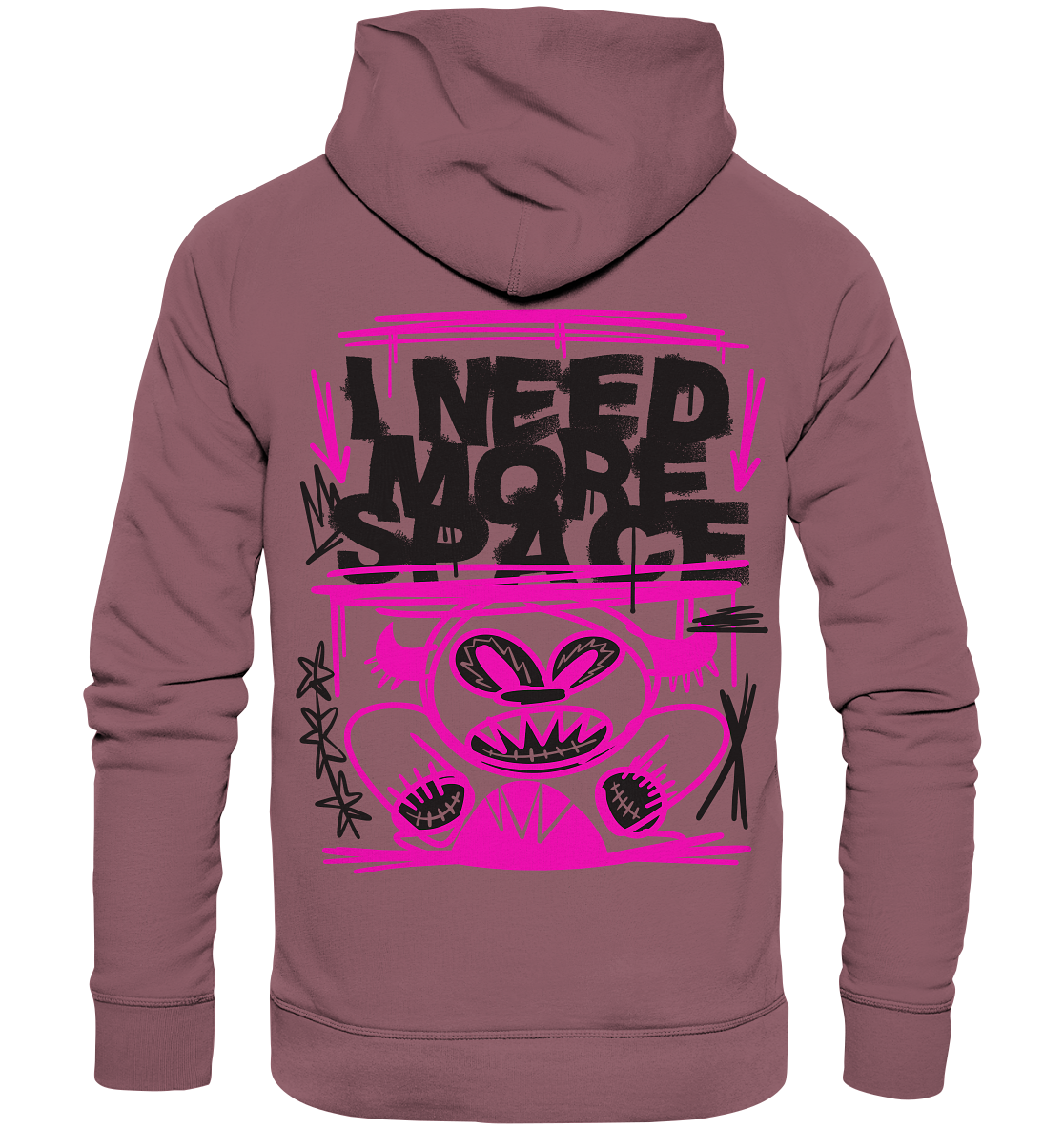 Need more space - Organic Hoodie