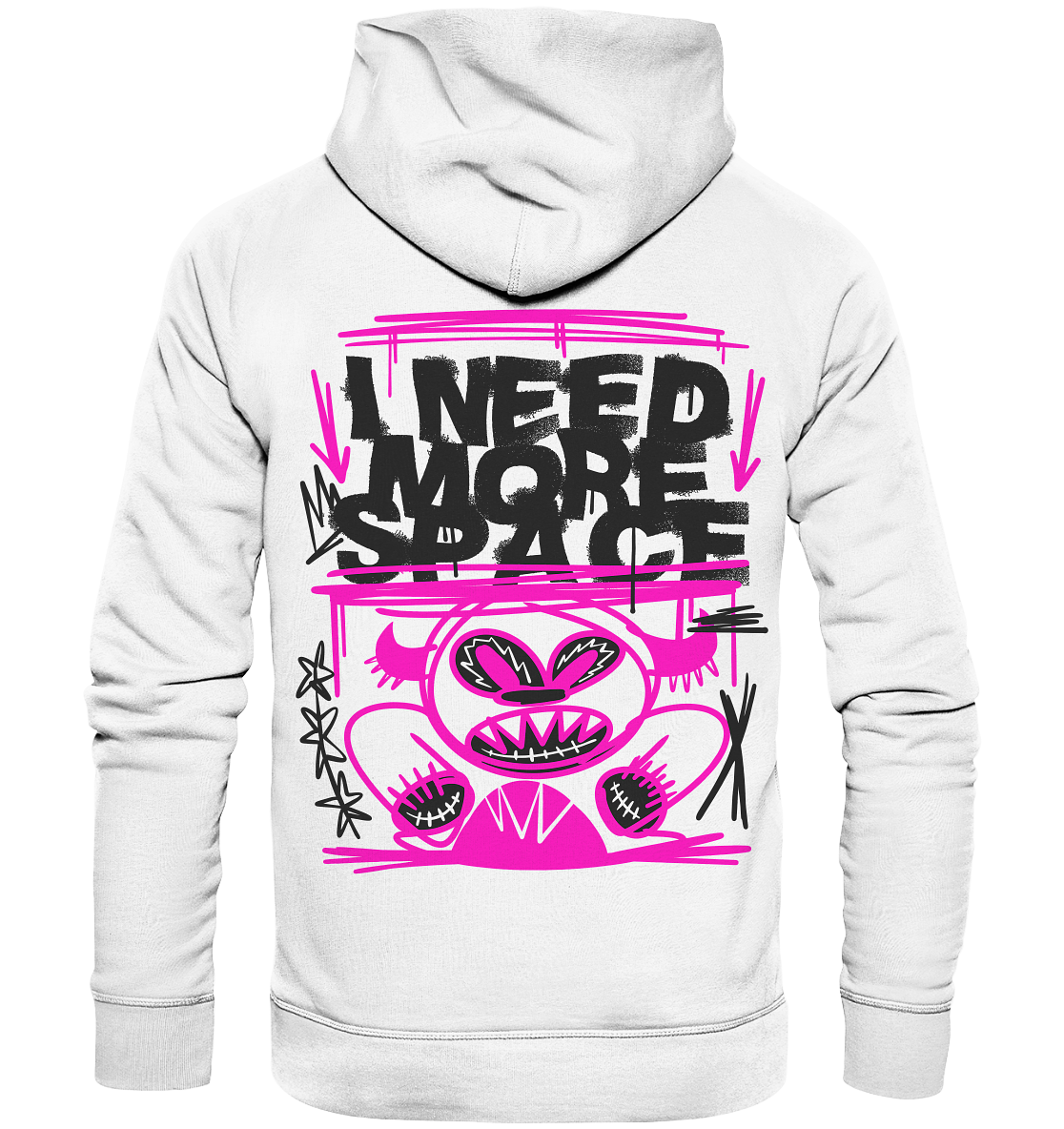 Need more space - Organic Hoodie