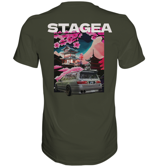 STAGEA Kirschblüte  - Premium Shirt