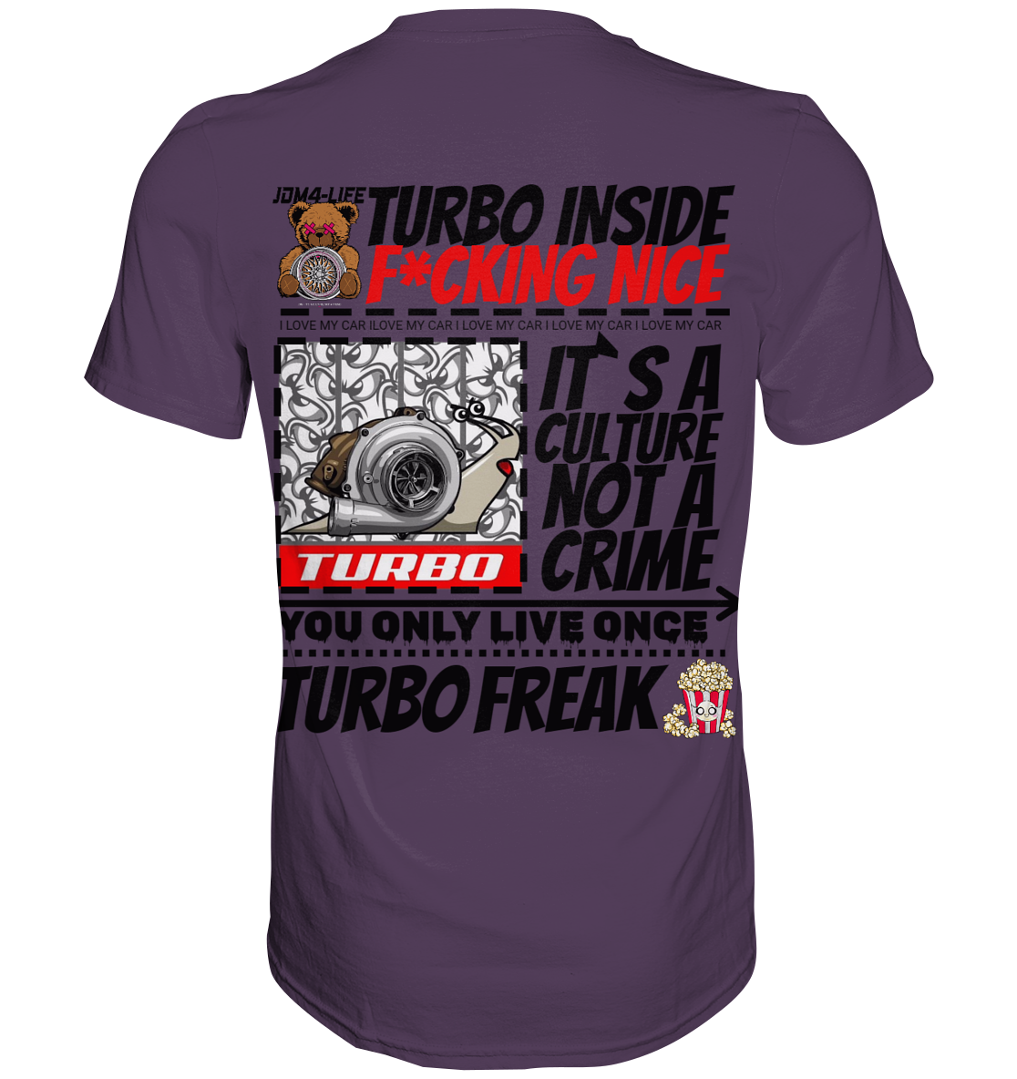 Turbo Inside snake  - Premium Shirt