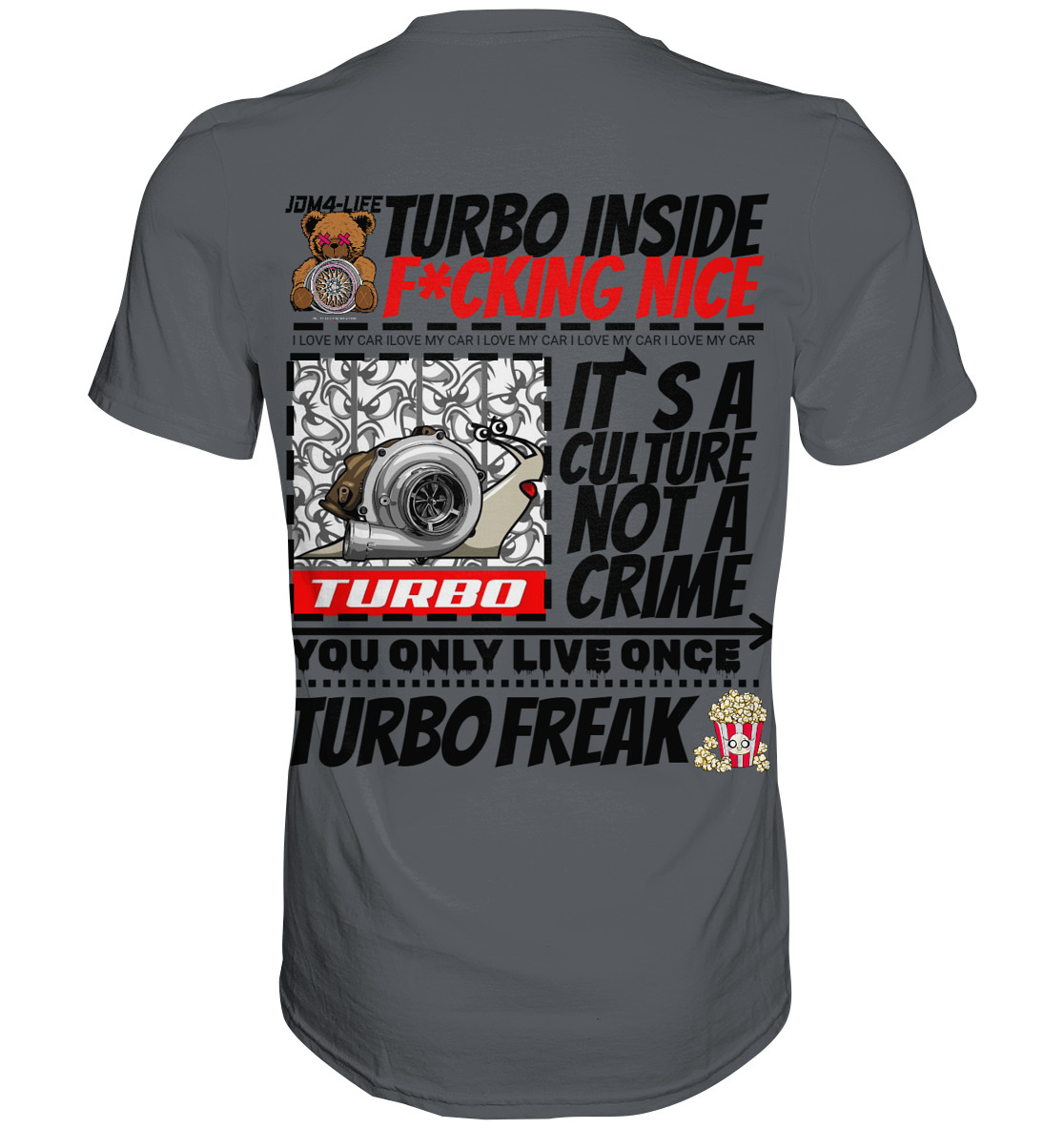 Turbo Inside snake  - Premium Shirt