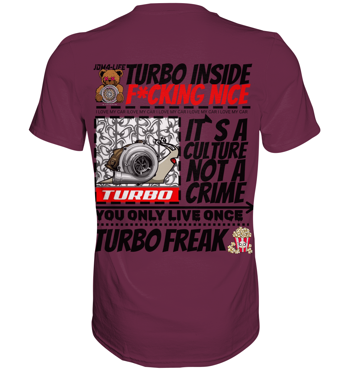 Turbo Inside snake  - Premium Shirt