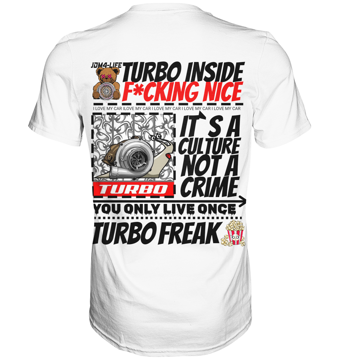 Turbo Inside snake  - Premium Shirt
