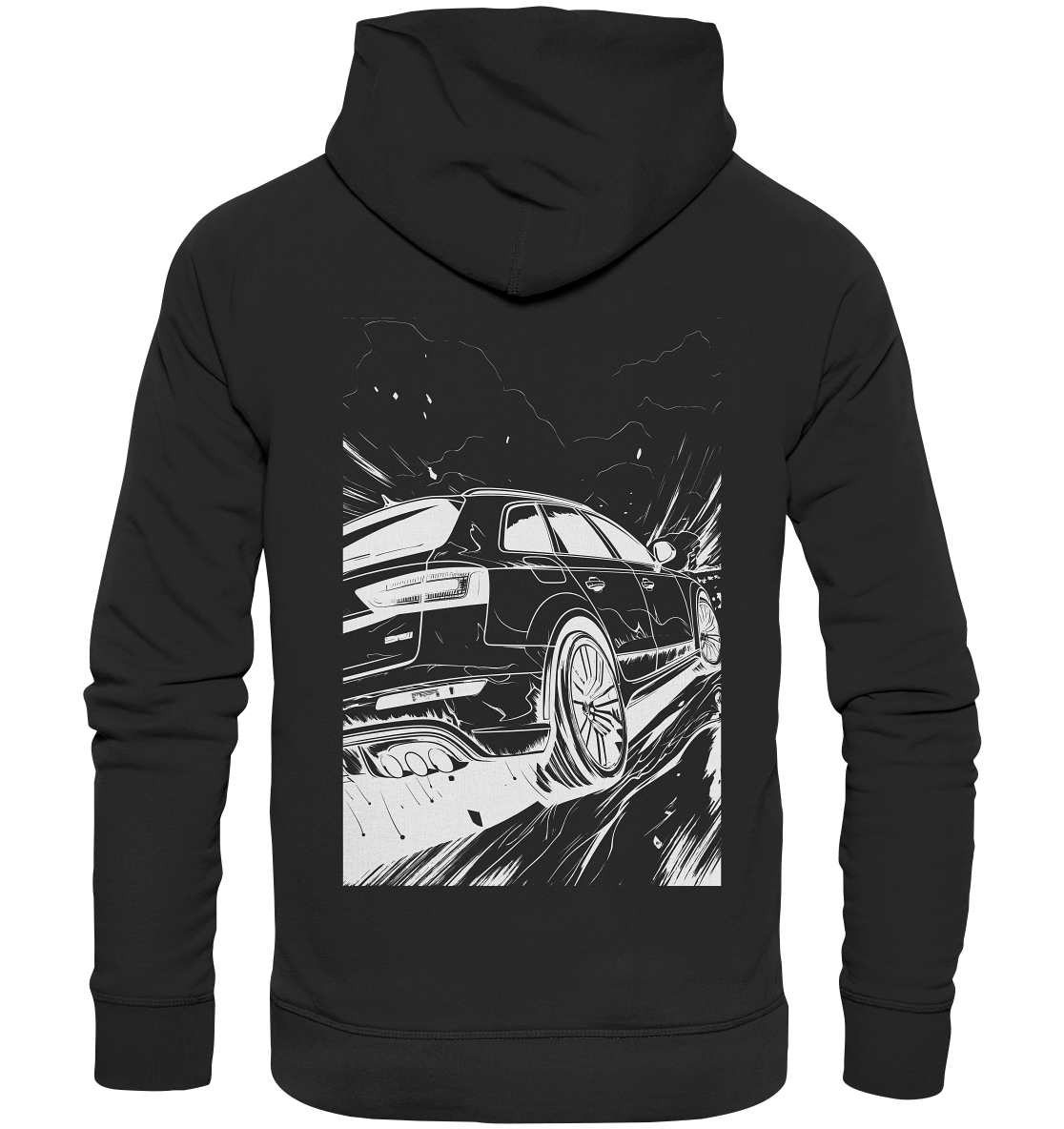 RS4 RS6 Back - Premium Unisex Hoodie