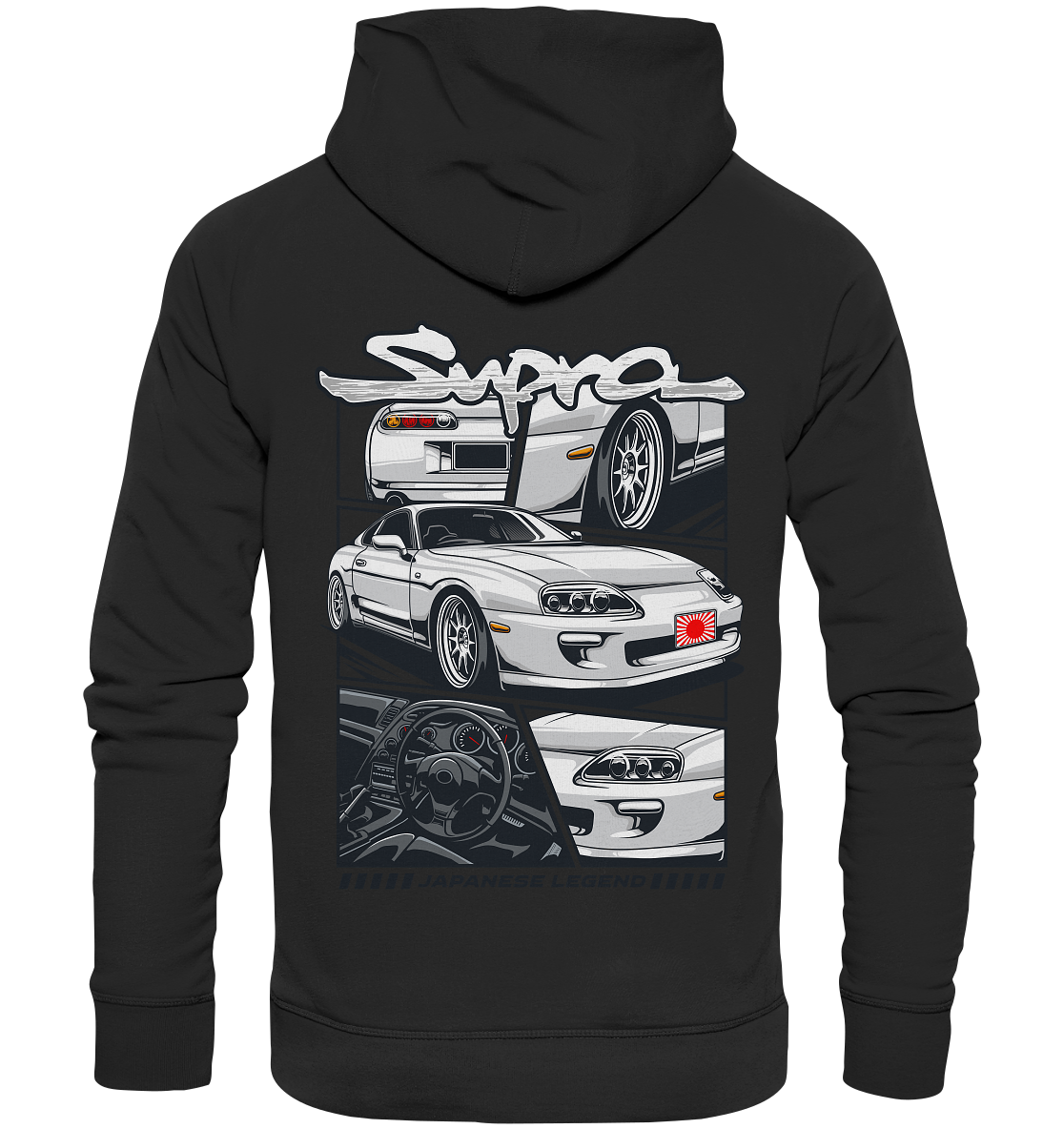 Supra Collage  - Premium Unisex Hoodie