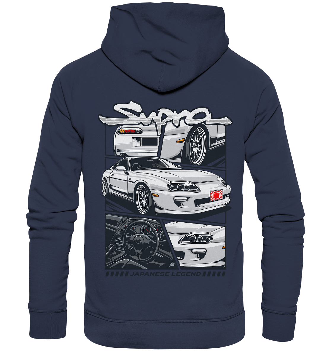 Supra Collage  - Premium Unisex Hoodie