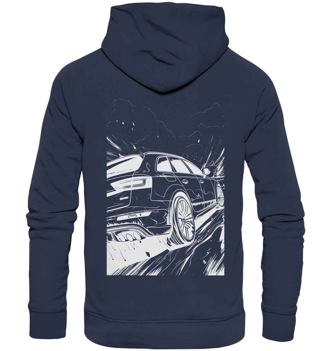 RS4 RS6 Back - Premium Unisex Hoodie