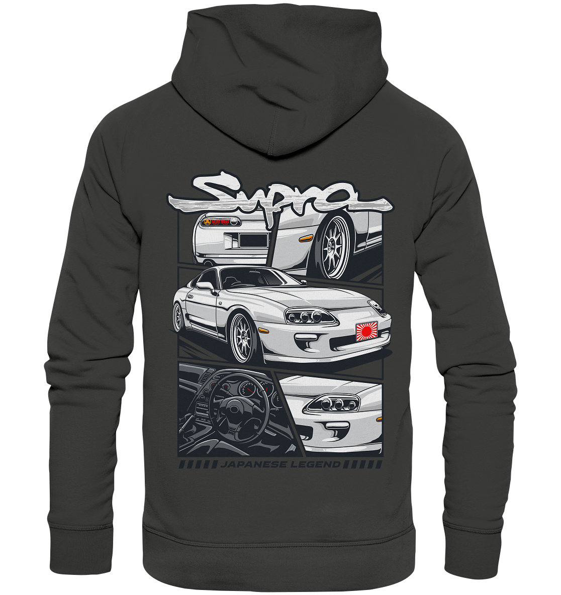 Supra Collage  - Premium Unisex Hoodie