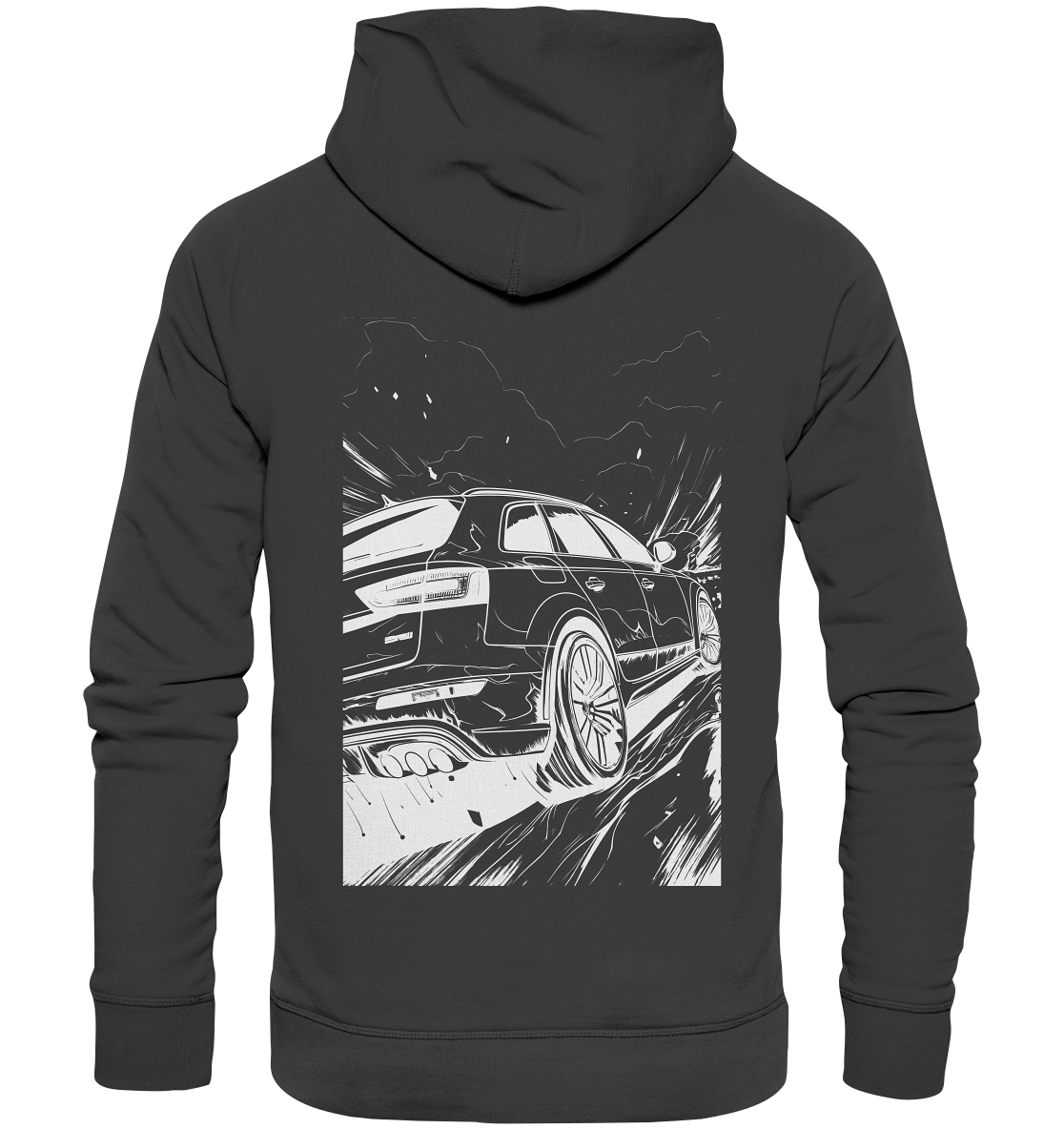 RS4 RS6 Back - Premium Unisex Hoodie