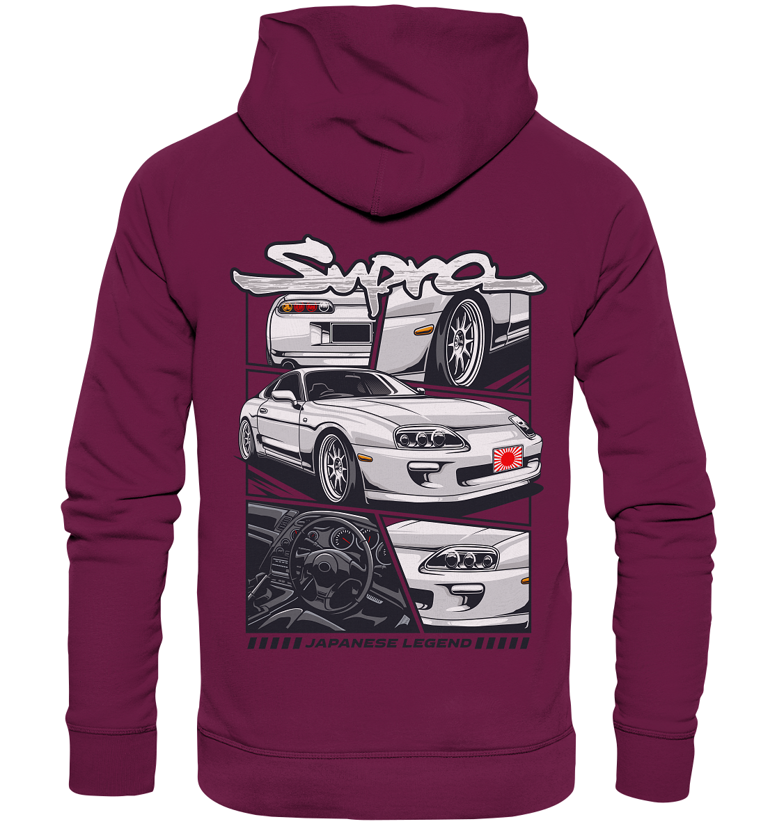 Supra Collage  - Premium Unisex Hoodie