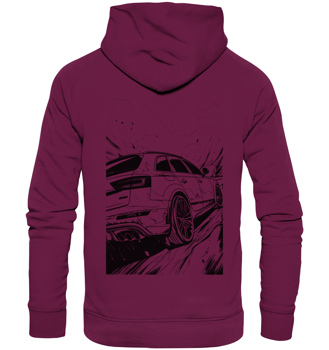 RS4 RS6 Back - Premium Unisex Hoodie
