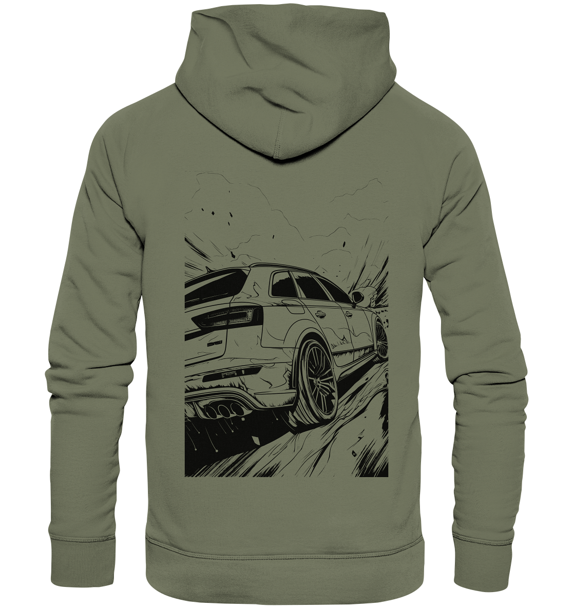 RS4 RS6 Back - Premium Unisex Hoodie