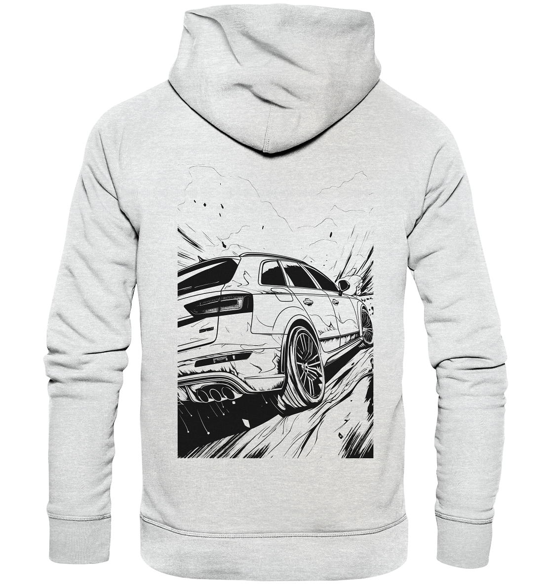 RS4 RS6 Back - Premium Unisex Hoodie