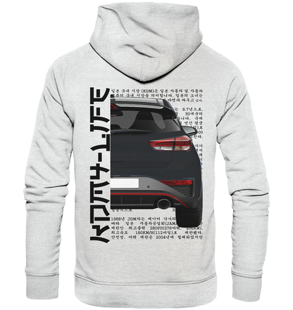 i30n Back Black - Premium Unisex Hoodie